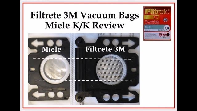 Filtrete 3M Mieli K/K Vacuum Bag Review