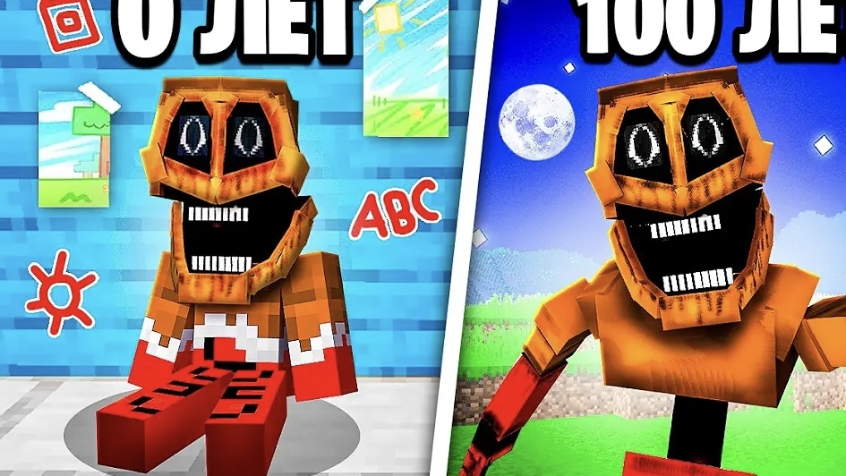 👹МИМИК: от РОЖДЕНИЯ до СМЕРТИ за 0-100 ЛЕТ в Майнкрафт!