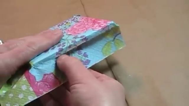 Use Decorative Paper Napkins to make Tile Coasters