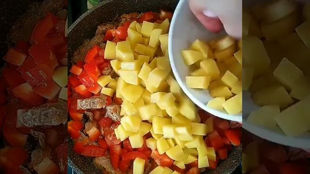 🥘 Суп-гуляш в хлебе