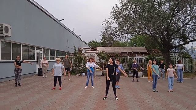 Тренировка по самбе от Алины Ткаченко, студия танца Игуана