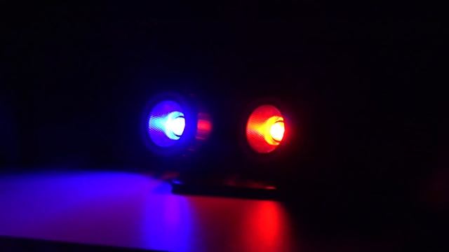 RGB+Yellow LED Stage Light Mini Par Lights DMX 512 Dream Lamp
