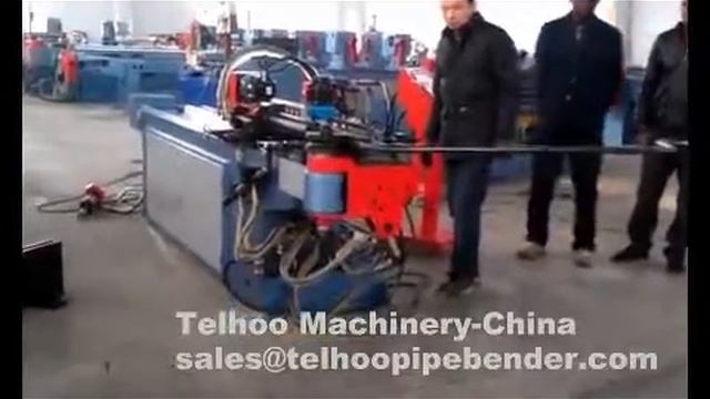 Автоматический трубогиб с ЧПУ DW-63CNC TELHOO