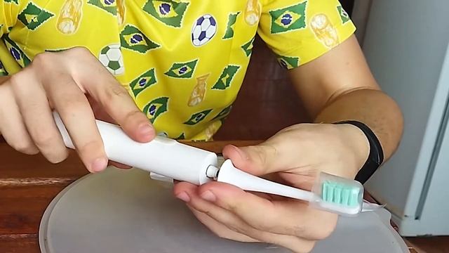 Como trocar cabeça escova de dentes xiaomi t300