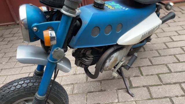 Suzuki hopper mt50 Первое знакомство)