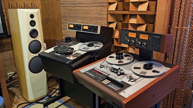 Ampex ATR-102 and Studer A812. Junko