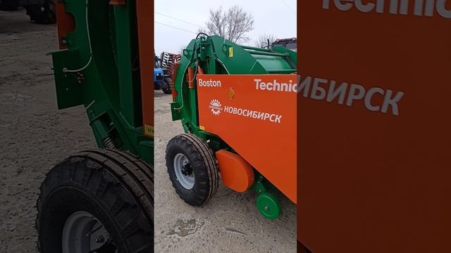 Экспресс обзор на новый пресс подборщик ПР-110м производства Унисибмаш от Вахненко Константина