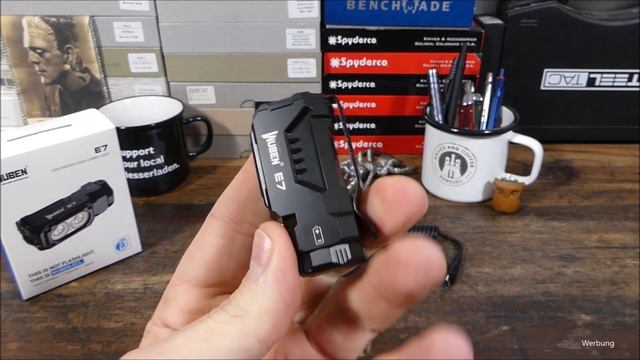 Wuben E7 - Mini EDC Lichtzwerg mit 1800 Lumen!