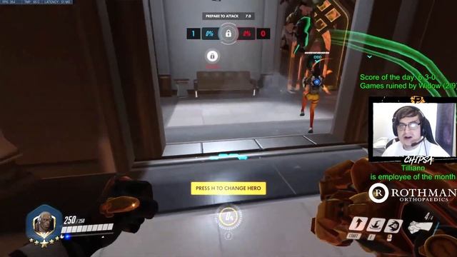 CHIPSA DOOMFIST MAIN AGAINST JAY3+MUFFIN - PRO OVERWATCH GAMEPLAY