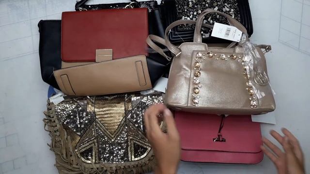 10643 Сумки Heine (Германия), Nine West (США) сток 17 пак.10.60 по 16.9€/кг. 21шт
