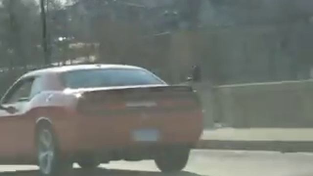 Dodge Challenger SRT8 without camo on the road! Part 1