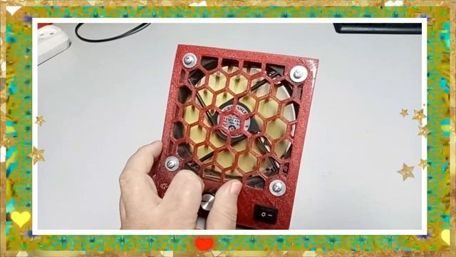 3d печать корпуса  вентилятора