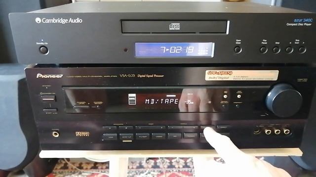 Pioneer VSX-E03  Видео работы к моему объявлению на сайте Авито.