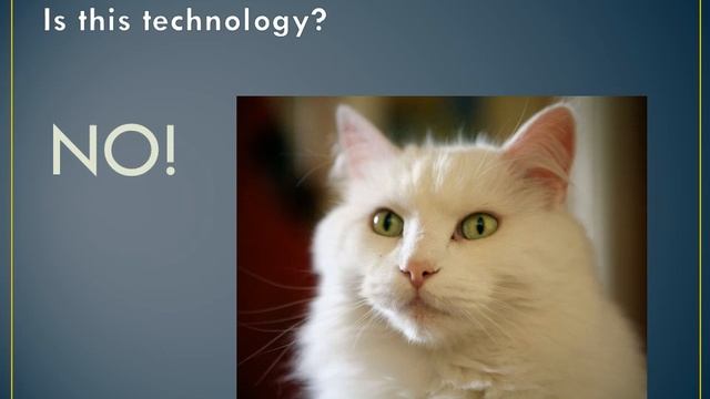 Technology PowerPoint presentation (Elementary Level)