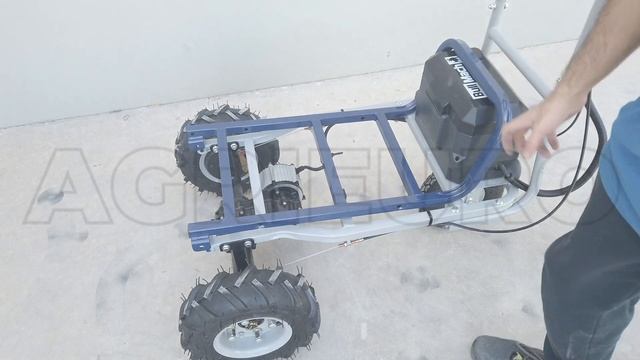 Motocarriola a batteria BullMach Helios 230 D: guida al montaggio del prodotto