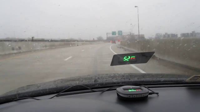 HG-100 B HUD GPS Video #2