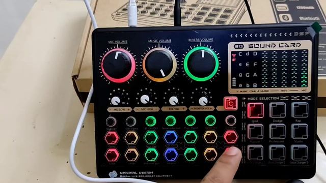 Quick unboxing and Review for x6 mini sound card or B13 sound card