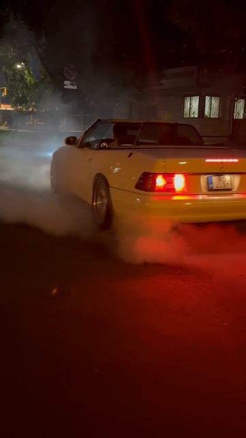 mercedes-benz R129 - Burnout 🔥