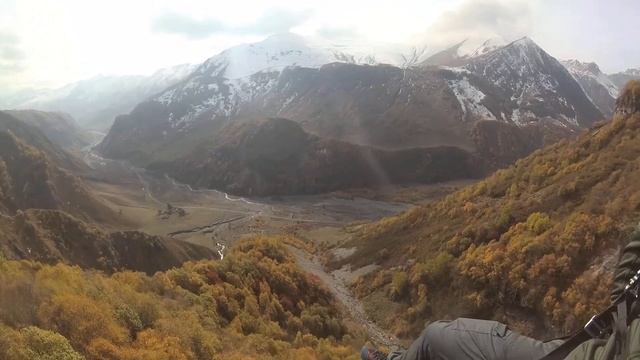 048002 3P gudauri paragliding полет гудаури skyatlantida com بالمظلات، جورجيا بالمظلات