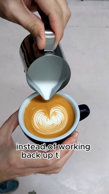 SWAN LATTE ART STEP BY STEP GUISE #latteart #coffee