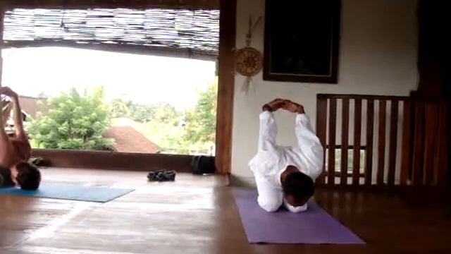 MOVEMENT MEDITATION, Asana With Guru Made Sumantra, YOGA HEALING- UBUD.