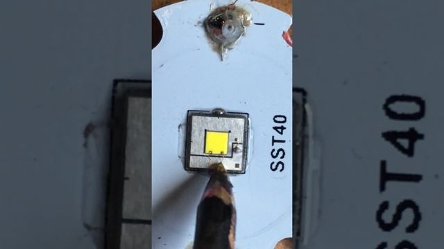 SST40 bonding wires resoldering