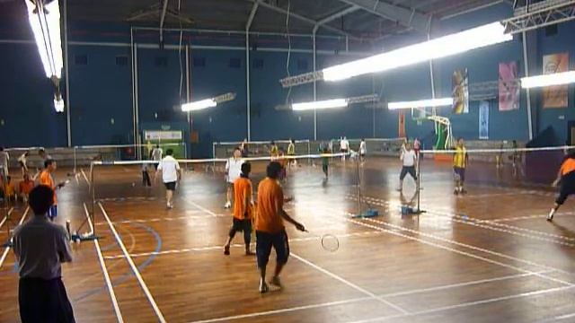 K2 Badminton Chew partner Liew set 2 Vs proton 5th Double 230312