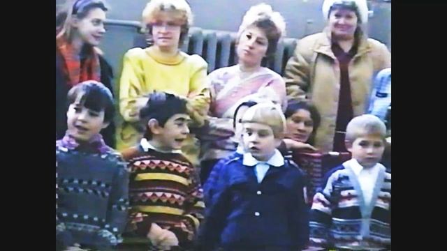Встреча Нового года в Субботниковской средней школе (1995-1996г.)