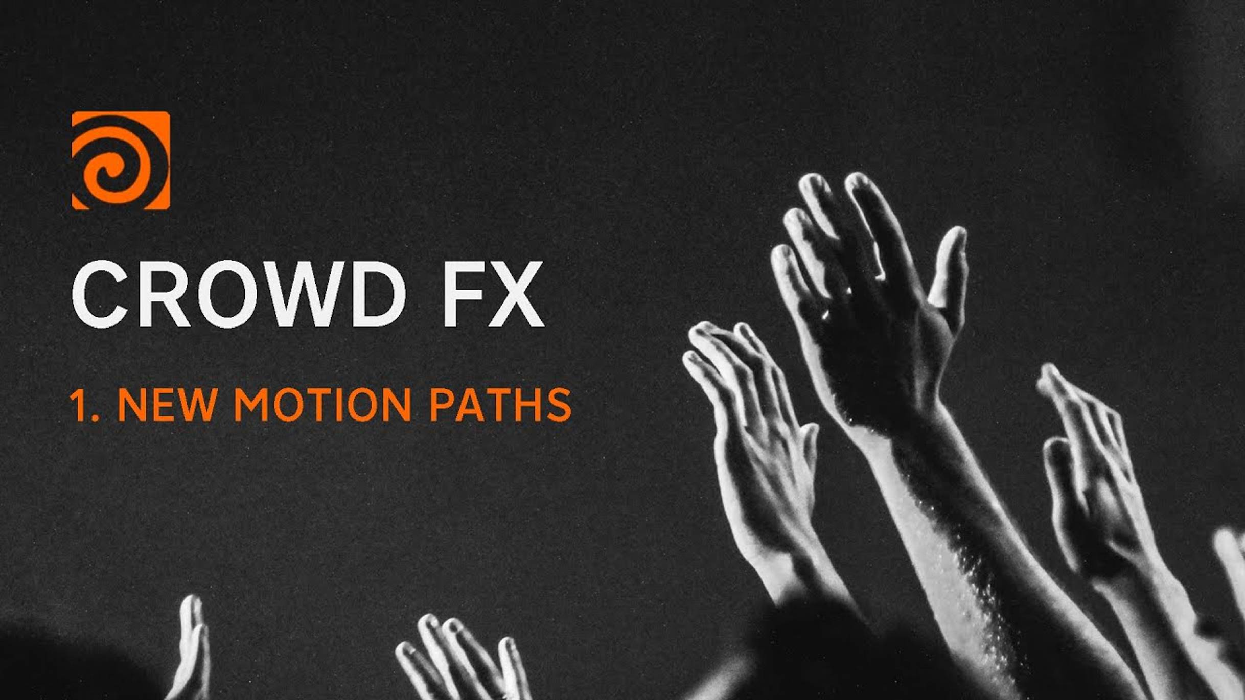 1 Crowd FX  New Houdini 20 Motion Paths in Under 10 Minutes