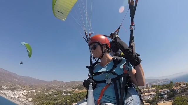 Tandem paragliding September 2017