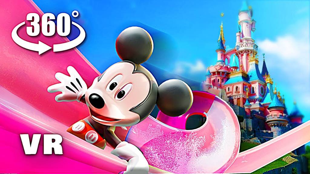 VR WATERSLIDE DISNEY
