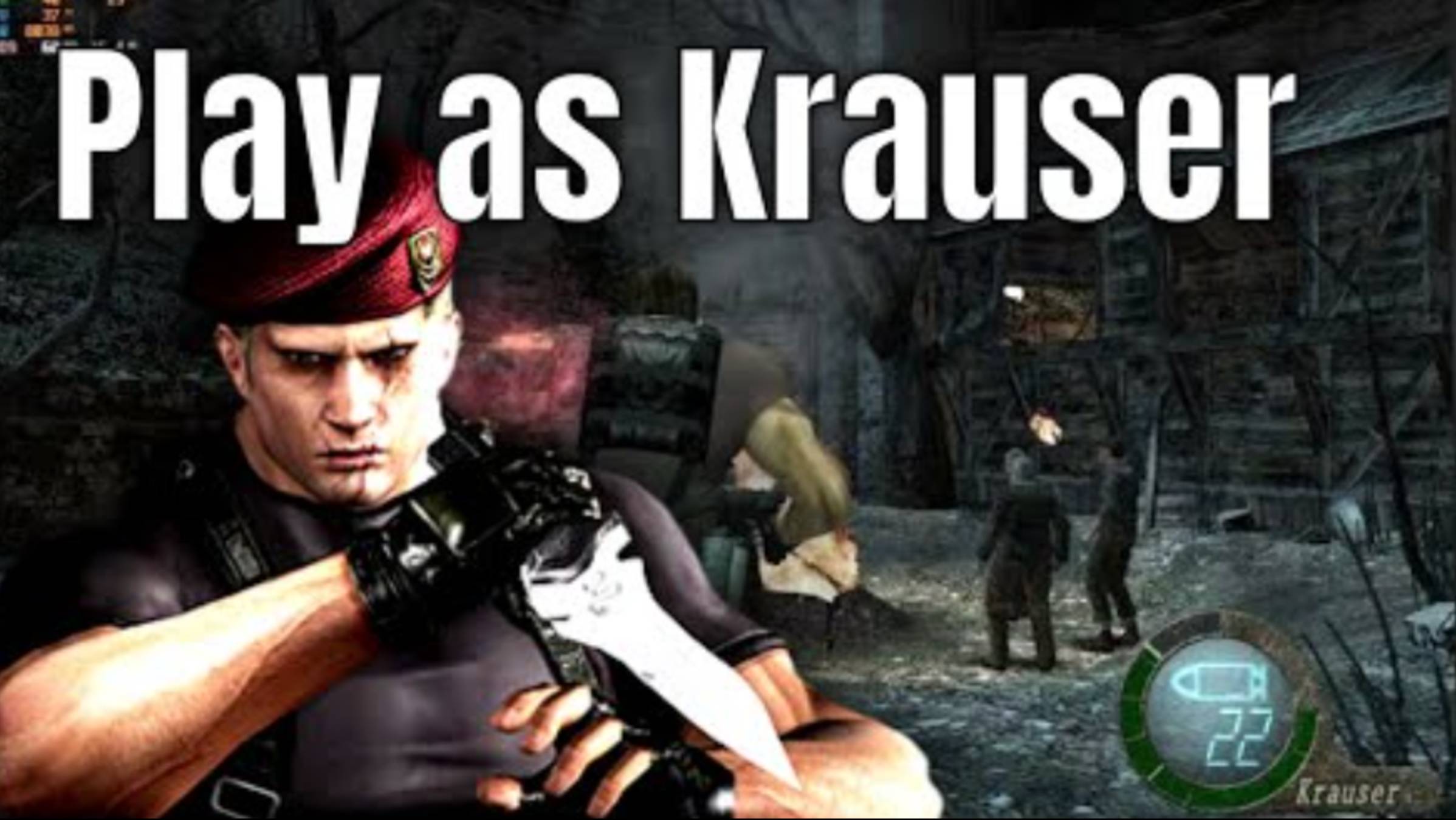 Resident Evil 4 - Krauser Boss [Mod]