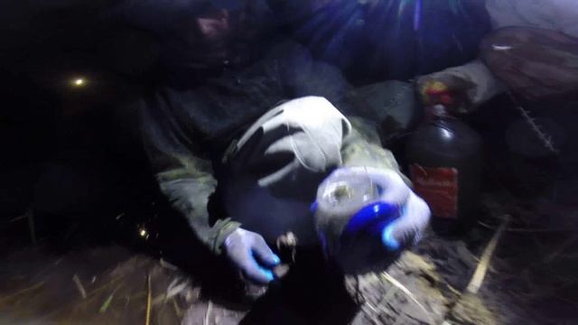 Собираем пиявок для насадки под квок. Николай Быков и Юрий Философ.