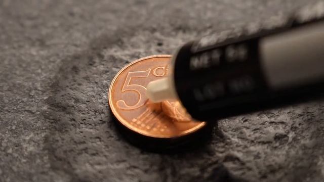 coin polishing 5 euro cent コイン研磨　鏡面