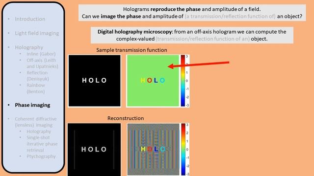 3D imaging and lensless imaging: light field camera/display, holography, and phase retrieval