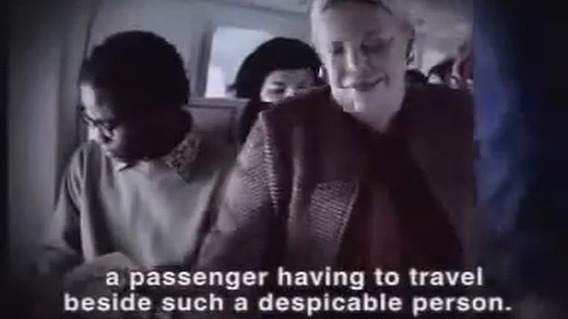 I won't sit next to a negro