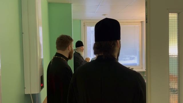 Посещение пациентов Иркутского онкологического диспансера в преддверии праздника Богоявления