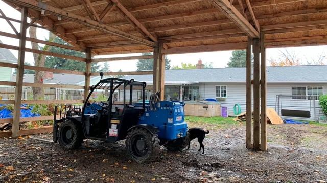 Metal pole barn shop 30x36 @ShopZ28  #metalpolebarn,  from start to finish.