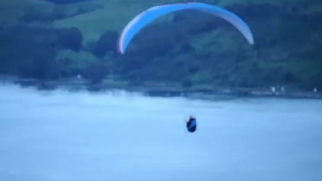 Post Frontal Paragliding near Carquinez Bridge 4-11-10