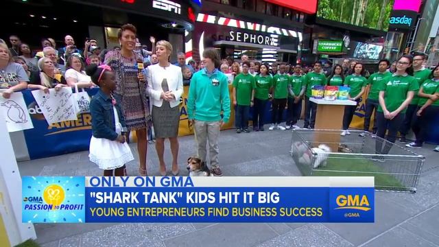 'Shark Tank' Kid CEOs Live on 'GMA'