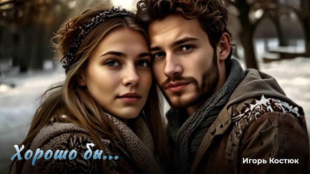 "Хорошо бы" - красивая песня на стихи Игоря Костюка. Поет нейросеть!