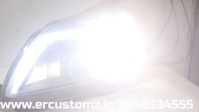 Skoda rapid projector headlight upgrade For Buy +918956334555