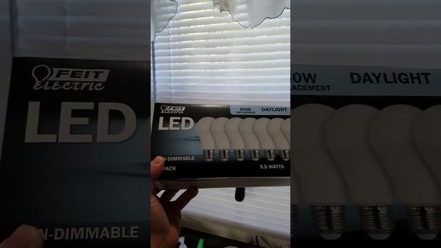 60 Watt replacement LED bulbs gone crazy