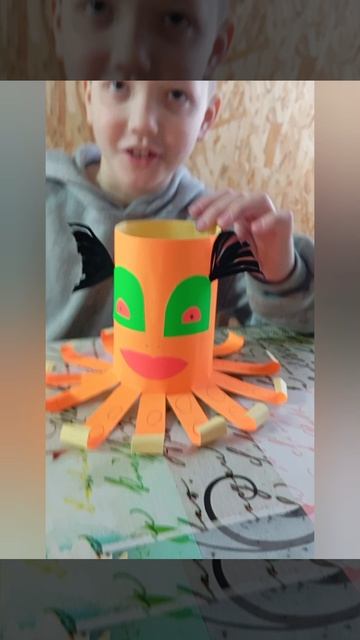 #Поделка#Осминог#Кит