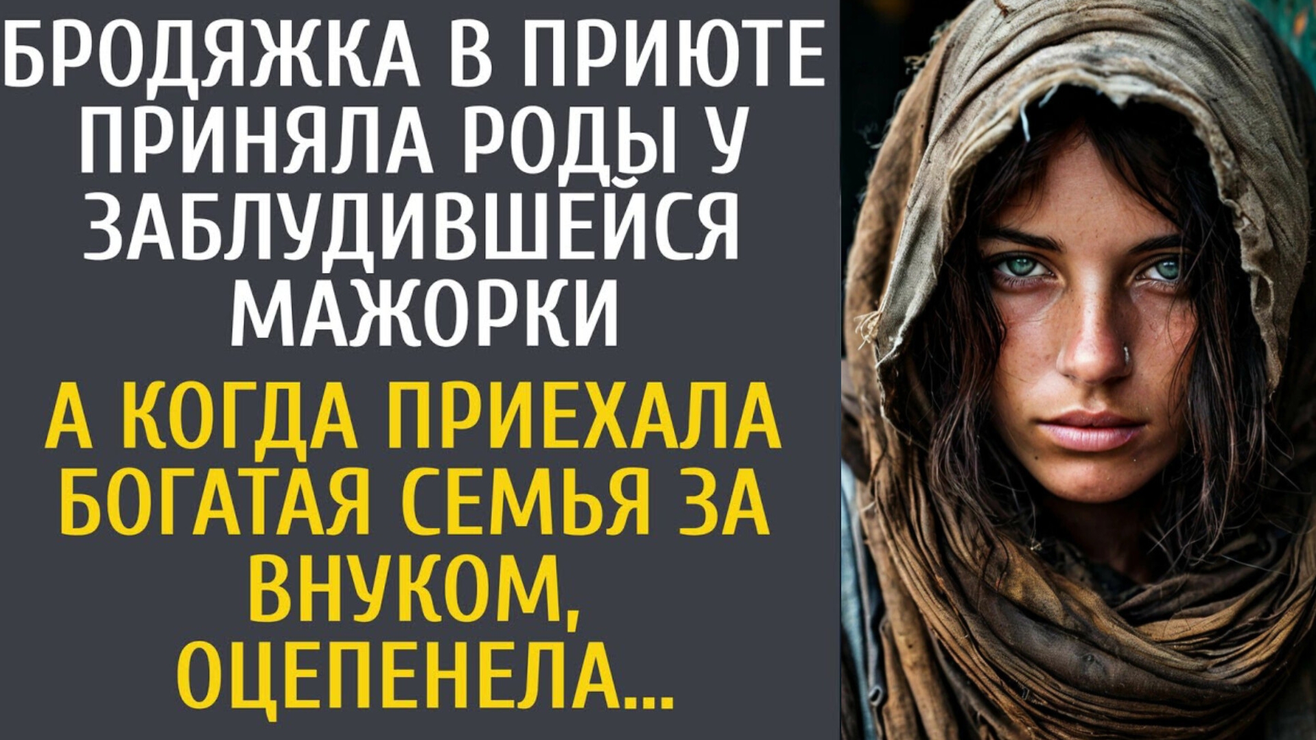 История из жизни как бездомная в приюте приняла роды у заблудившейся мажорки / истории из жизни
