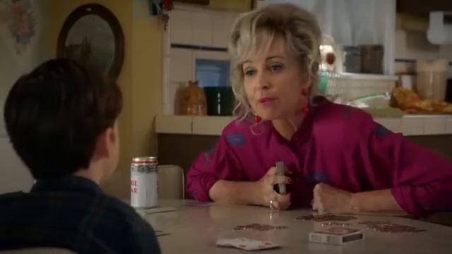 Young Sheldon/ Sheldon Plays Cards With Meemaw (Texas accent)