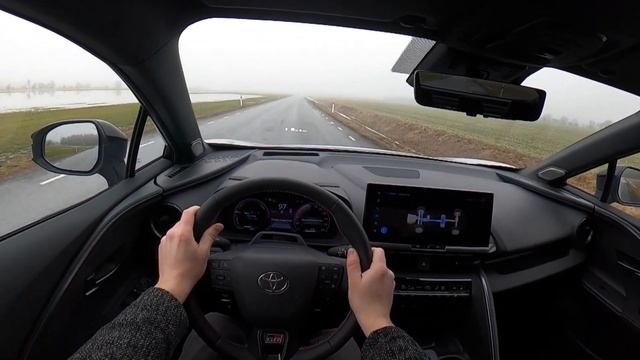 2024 Toyota C-HR Hybrid AWD POV Drive (Binaural Audio)
