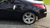 Nissan 350z Take off, Megan Racing Resonated Test pipes + HKS Style True Dual Exhaust