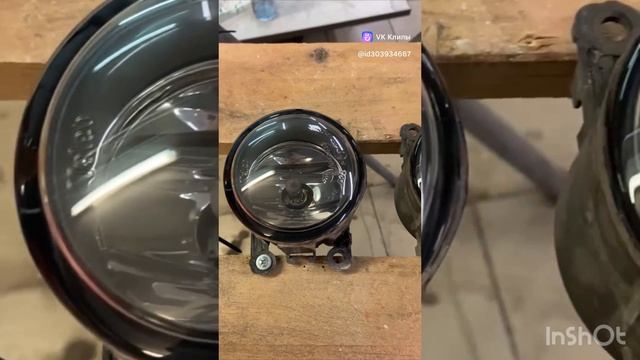 Полировка стеклянных ПТФ на Форд фокус в Авто-М1