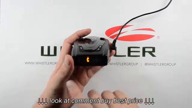 Whistler XTR 145 Laser Radar Detector Features